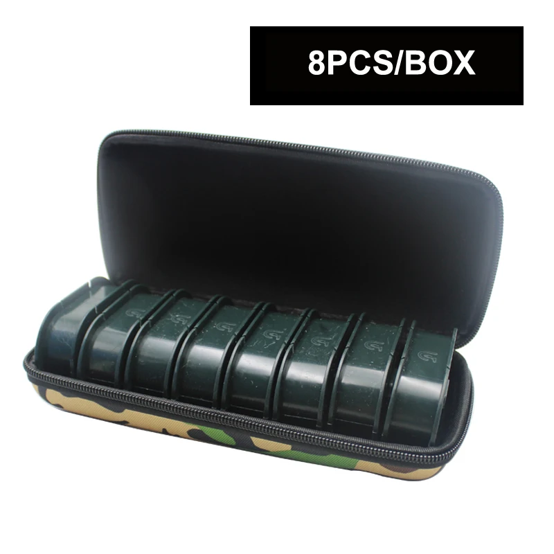 Accesorios de pesca de carpa para pesca de carpa, peso de plomo, plomo de Metal, forma ovalada, peso giratorio, aparejos con Clip de plomo - imagen 3