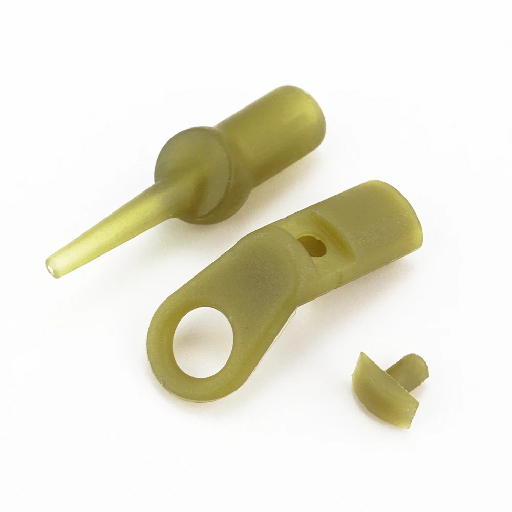 Hirisi-Juego de 10 anillos de pesca de carpa, cuentas de goma, accesorios de pesca para carpa Chod, aparejos de helicópteros, aparejos terminales - imagen 5