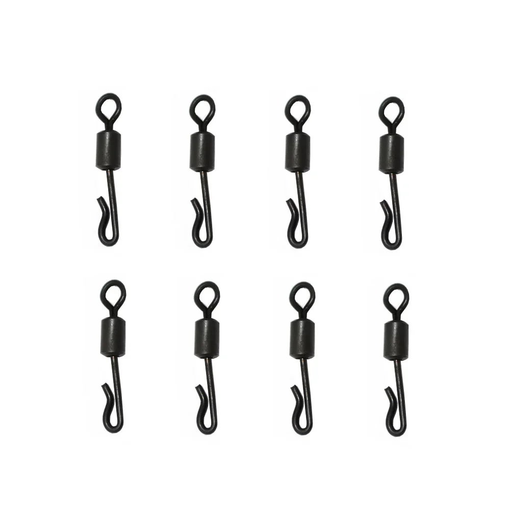 Aparejos giratorios de cambio rápido para pesca de carpa, manguitos antienredos de 54mm, 50 + 50 unidades - imagen 4