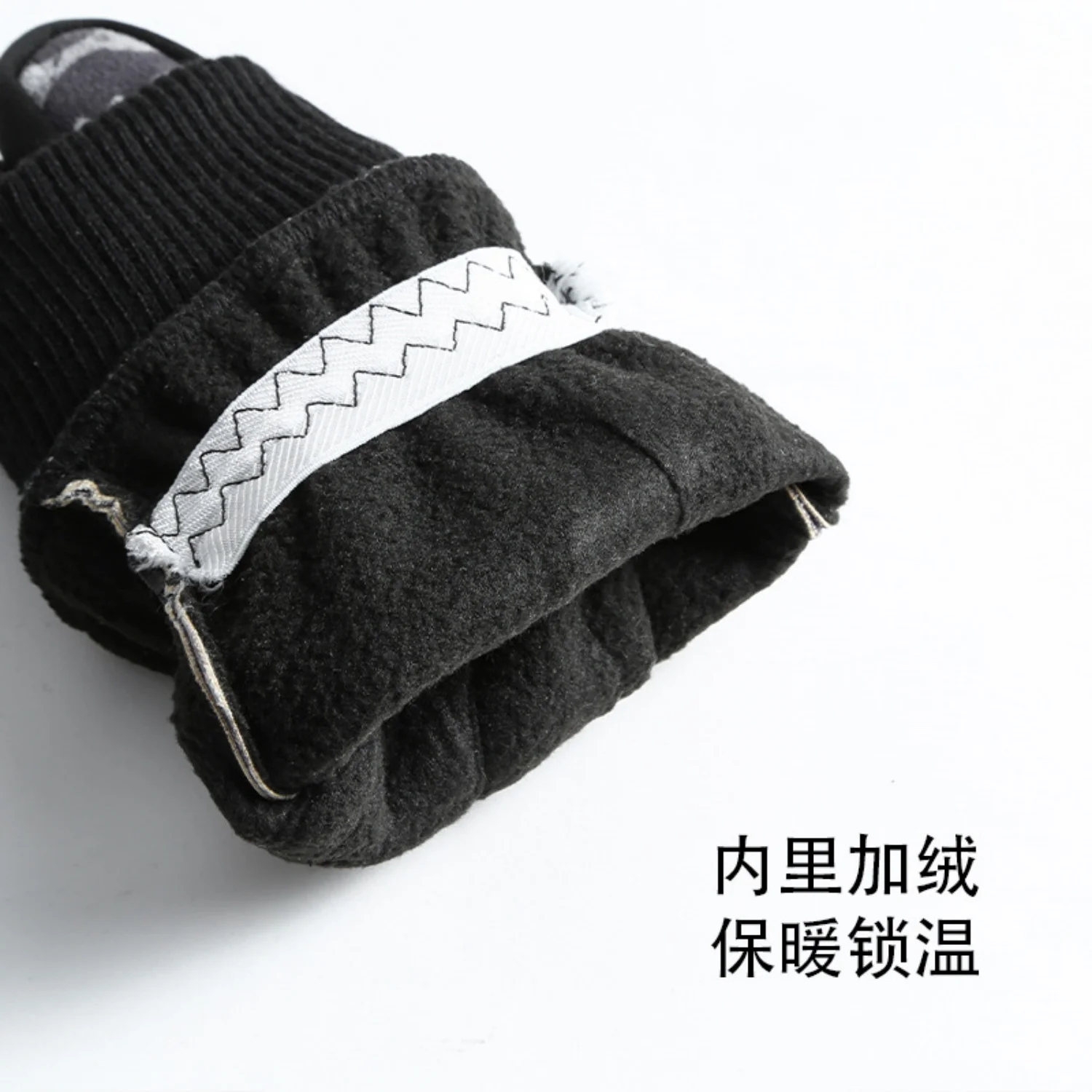 Guantes de ciclismo de invierno, guantes con pantalla táctil con diseño de camuflaje a la moda, manoplas cálidas con dedos completos para ciclismo, Camping, esquí y pesca - imagen 4