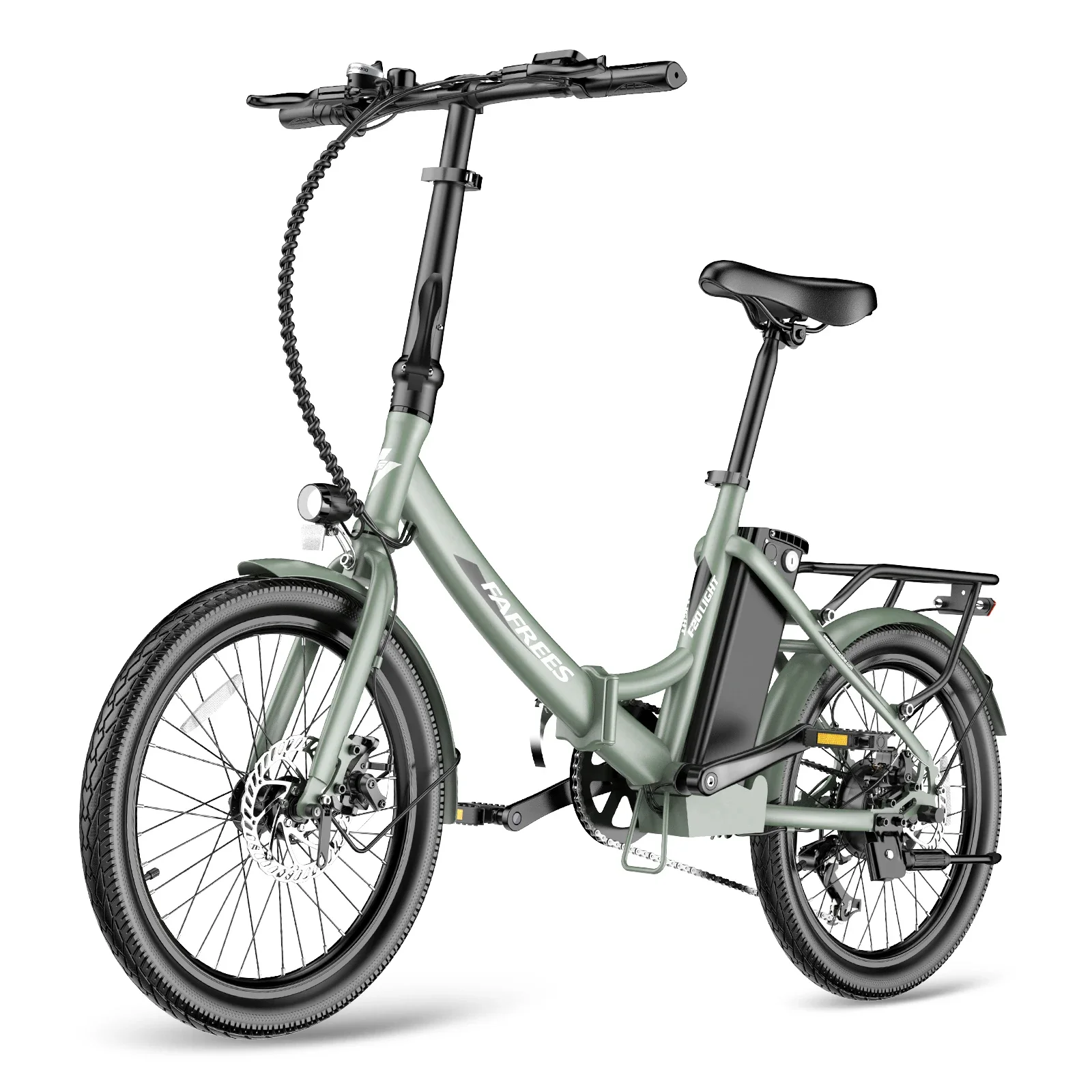 FAFREES F20 bicicleta eléctrica plegable potente MTB