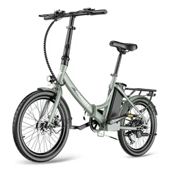 FAFREES F20 bicicleta eléctrica plegable potente MTB