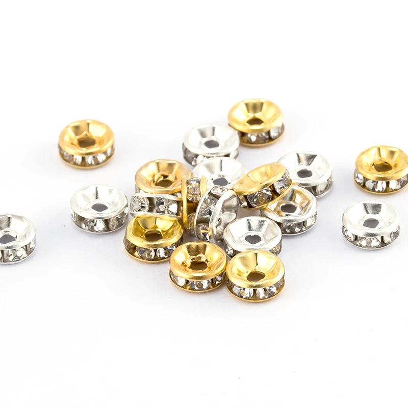 100 Uds. Anillo giratorio de boda con cuentas de pesca para aparejo de curricán, aparejo dorado, señuelo para trucha, cebo giratorio en línea, suministros para hacer señuelos, lubina