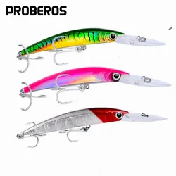 PROBEROS Shad 7″ hundido – 10 colores para lubina y black bass