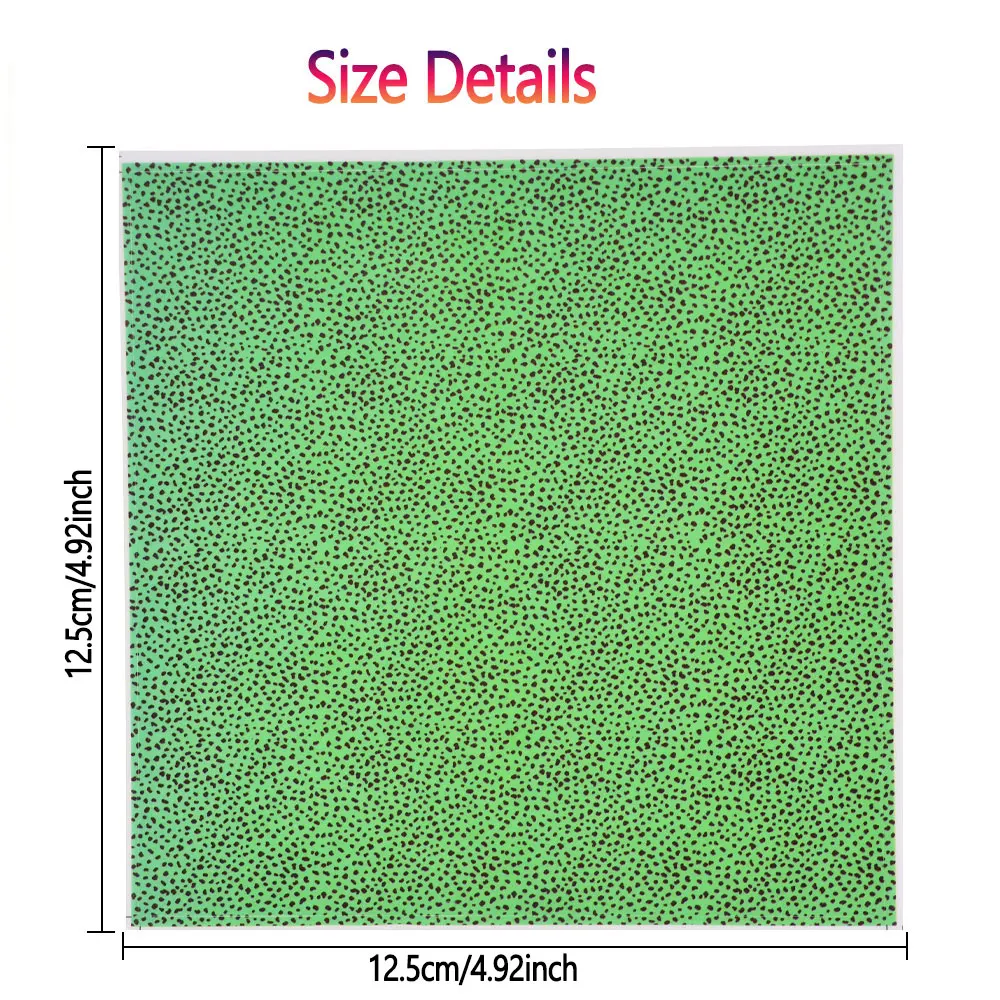 Bimoo 1/3/6 hojas de envoltura corporal de ninfa moteada, Material de atado de moscas para atar el cuerpo de ninfas, camarones, Señuelos de pesca de trucha Scud - imagen 4