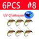 6PCS size 8 Ct