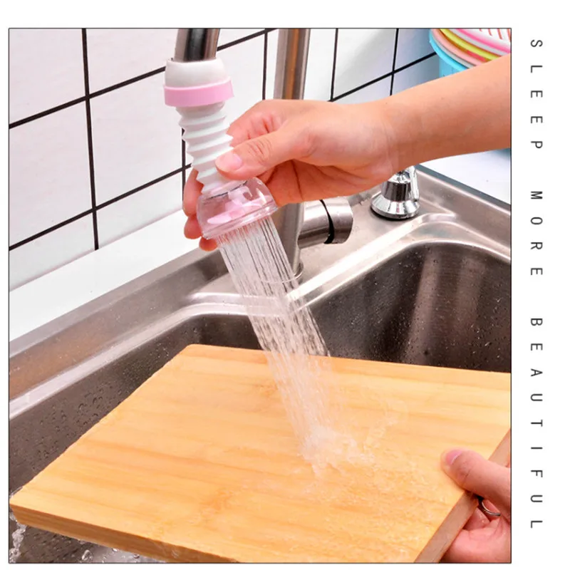 New Telescopical Kitchen Faucet Tap Water Clean Purifier Filter Activated Collapsible Tap Filtration Sink Accessory - imagen 4