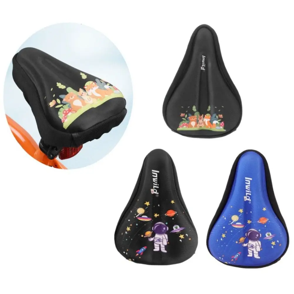 Espumas viscoelástica para asientos de bicicleta para niños, cojines gruesos y transpirables, Protector antideslizante para asientos de bicicleta, cojines para bicicleta para niños - imagen 4
