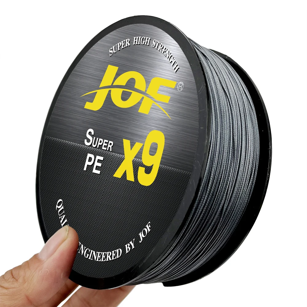 Línea de pesca trenzada JOF, 12 hebras, 9 hebras, multifilamento PE, línea japonesa súper fuerte, carpa 100M 300M 500M 20lb-92lb - imagen 4