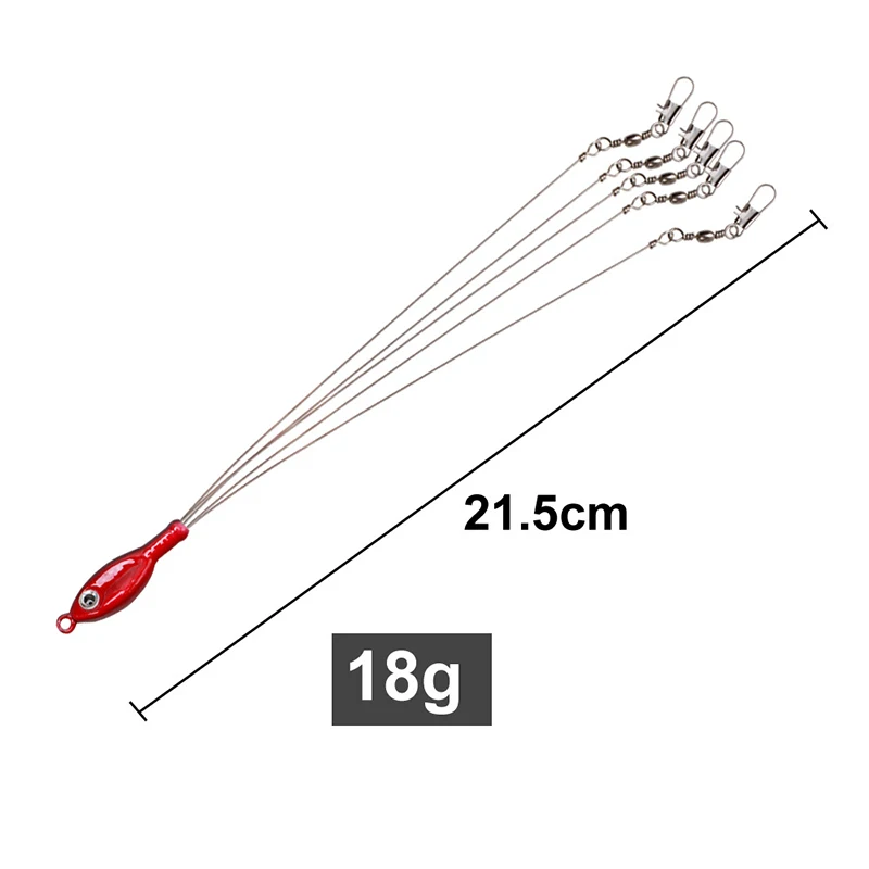 Señuelo de Metal para pesca, cebo de 2022 cm y 18g, 5 grupos, novedad de 21,5 - imagen 3