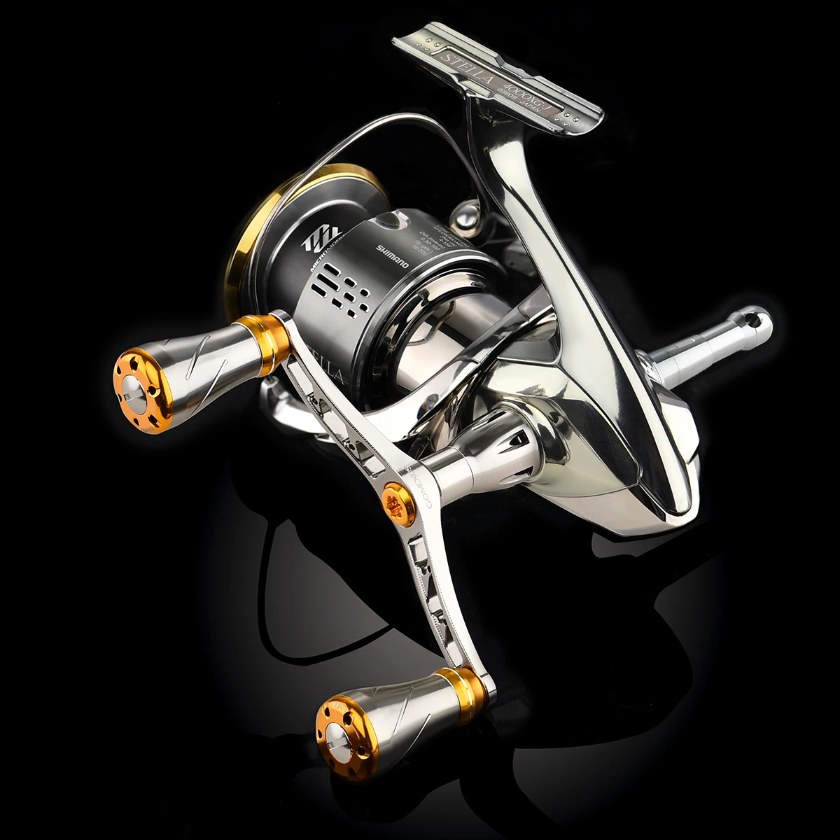 Gomexus Power doble mango Eging pesca 92mm para Stella Vanquish Exsence Stradic Nasci FC Miravel carrete giratorio - imagen 2