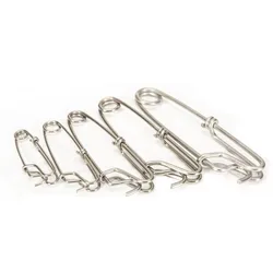 Clip giratorio acero inoxidable para pesca – Anticorrosión