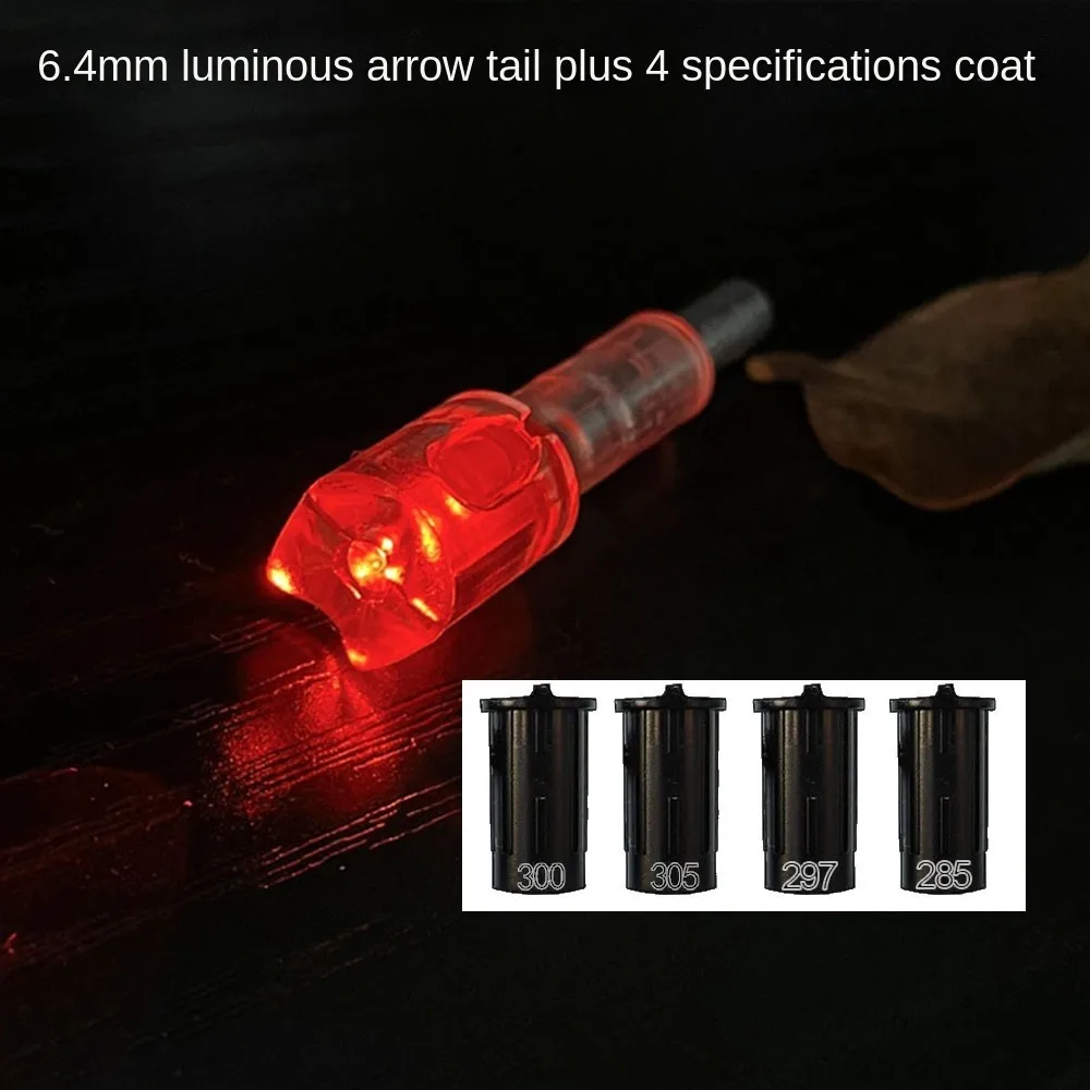 Nocks LED Iluminados ID6.4mm Alta Visibilidad para Arquería y Caza - imagen 2