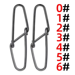 50 Uds. Pin de doble botón de diamante conector de acero inoxidable gancho anillo de conexión accesorios de pesca anillo de horóscopo conector de señuelo