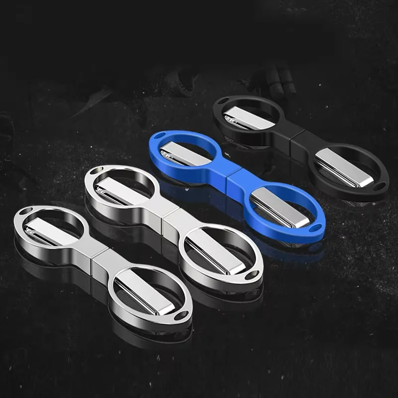 Tijeras plegables acero al carbono para pesca – Corte líneas y aparejos