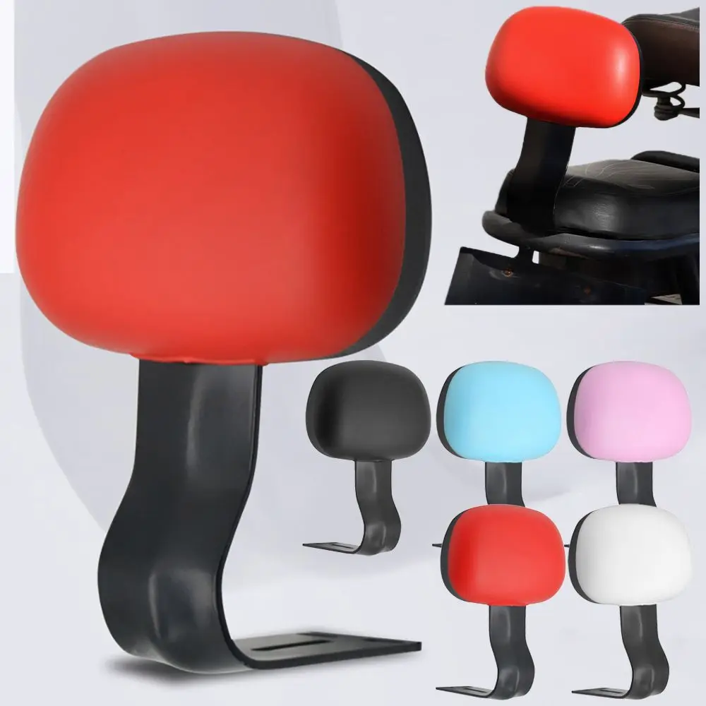 Respaldo ergonómico para bicicleta eléctrica, respaldo para bicicleta eléctrica, Scooter, motocicleta, cómodo y suave, cojín para descanso del asiento trasero, duradero - imagen 3