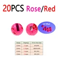 20pcs RoseIRed
