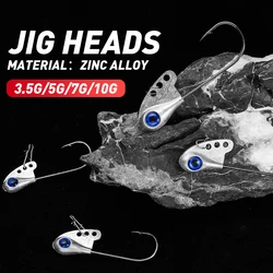 Jig Head con púas para Ned Rig – Kit multipeso señuelos vinilo