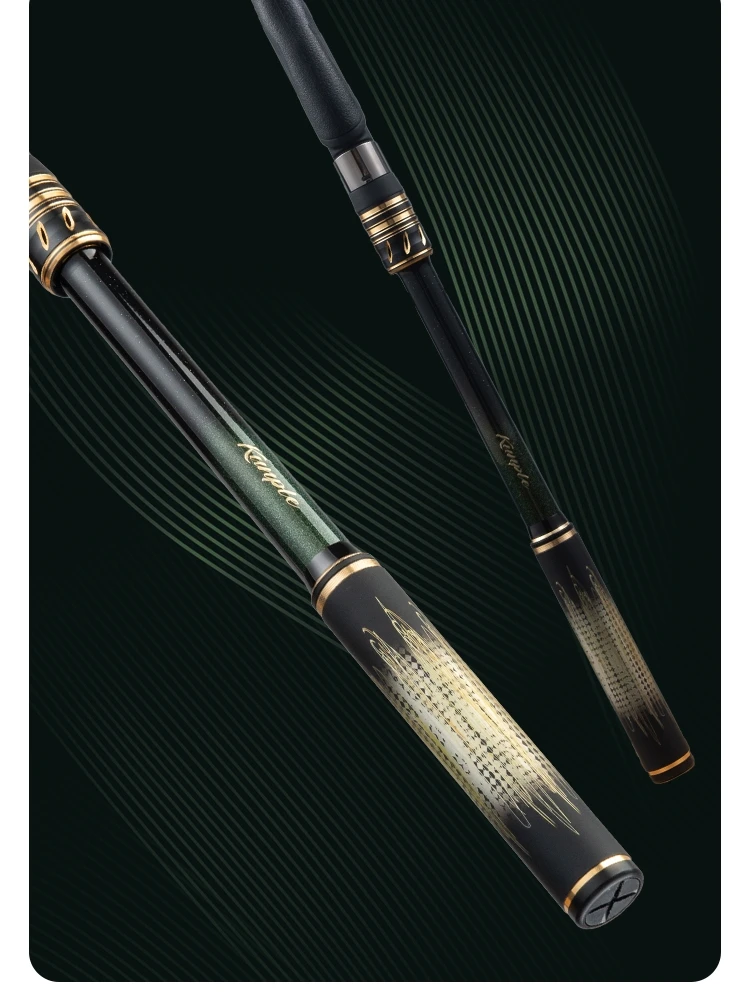 KUNPLE-caña de pescar telescópica ultraligera, caña giratoria de 5m, 500, 0/0, 5/1, 0/1, 25/1, 5/1 - imagen 5