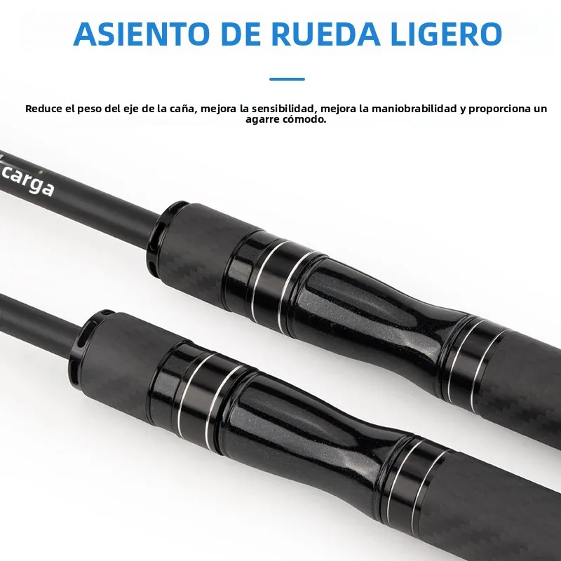 Caña telescópica Deukio Mini Shrink – Carbono ultraligero - imagen 4