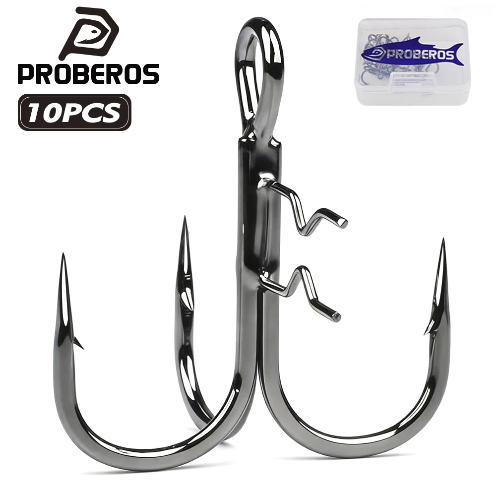 Anzuelos triples Proberos T-Treble – Extra afilados para vinilo