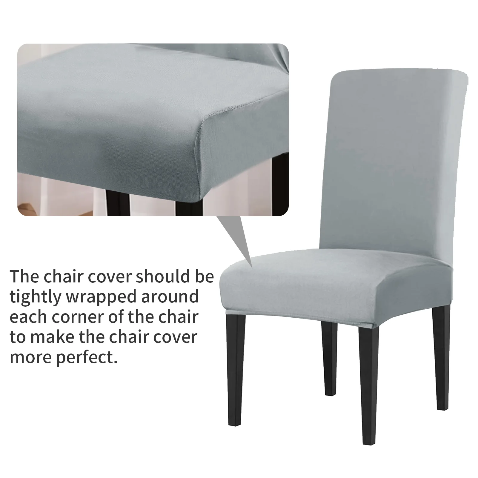Fundas Elásticas para Sillas Comedor – Protector Extraíble - imagen 2