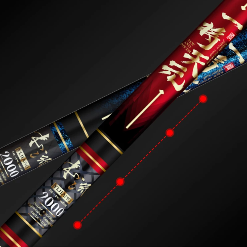 Caña de Mano Eléctrica de fibra de carbono, aparejos de Pesca de fibra de carbono, 8/9/10/11/12/13/14/15 M - imagen 3