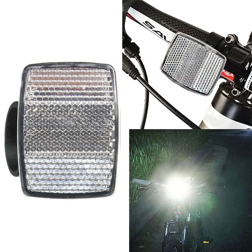 Luz trasera para bicicleta de montaña, Reflector delantero y trasero para manillar de bicicleta, luz de advertencia para bicicleta, Reflector reflectante para bicicleta - imagen 5