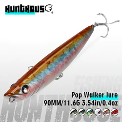 Hunthouse LW547 Señuelo lápiz duro Topwater para lubina y lucio