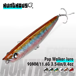 Hunthouse LW547 Señuelo lápiz duro Topwater para lubina y lucio