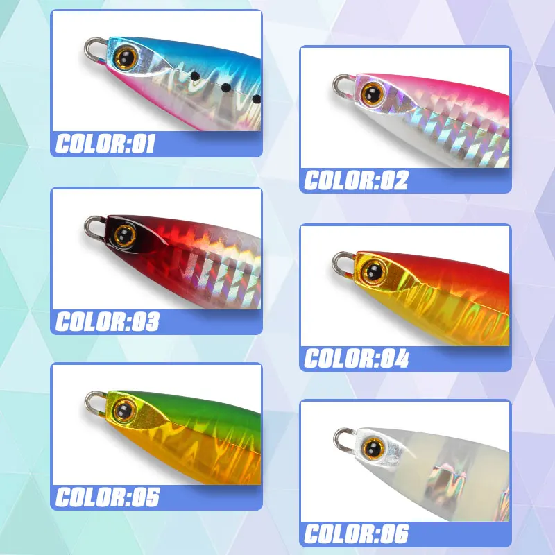 Magic Works-señuelo nuevo para pesca, plantilla de Metal 2024, 40G, 60G, 80G, señuelos para pesca, cebos de peces falsos, plantillas para pesca, cebo de plantilla lenta - imagen 5