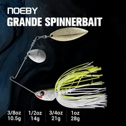 Spinnerbait Noiby Double Willow Blade – Señuelo black bass y lucio