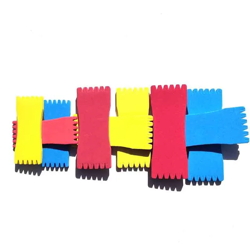 PRO BEROS-placas de bobinado de peces de espuma de 5 piezas, línea de almacenamiento, Señuelos de Pesca, soportes de alambre, placa de crisol de carpa EVA, accesorios de gancho - imagen 5