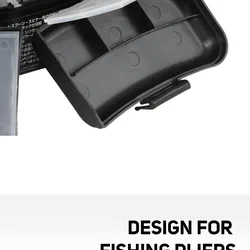 Contenedor 2024, caja de aparejos de pesca, accesorio, soporte para Señuelos de Pesca, caja de almacenamiento, cinturón, caja de equipo de pesca