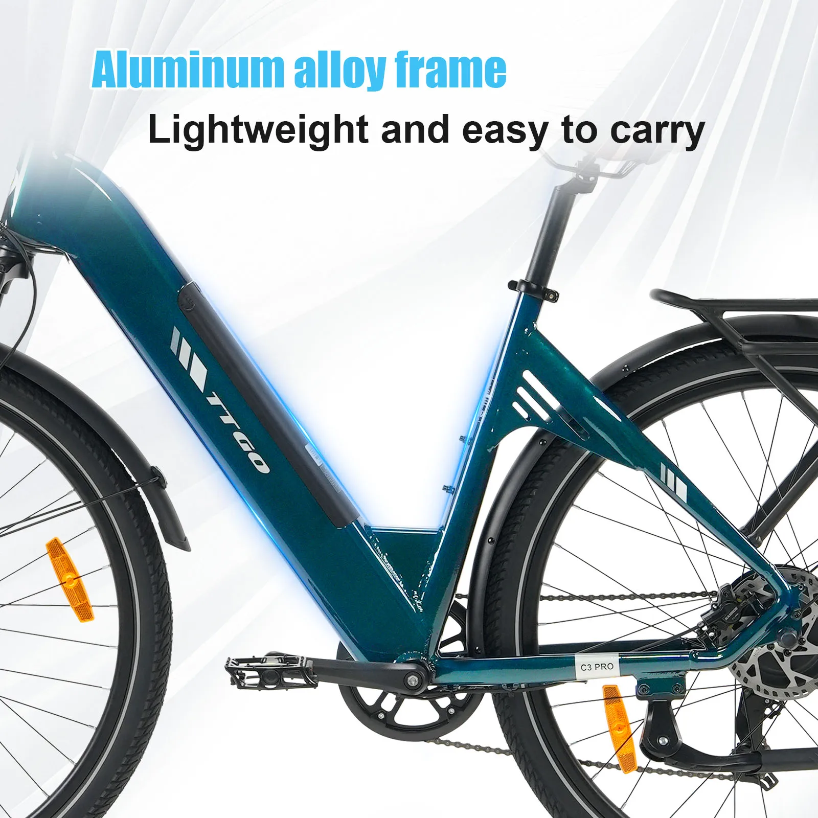 Bicicleta Eléctrica Montaje Central BaFang 250W – 28 Pulgadas - imagen 5