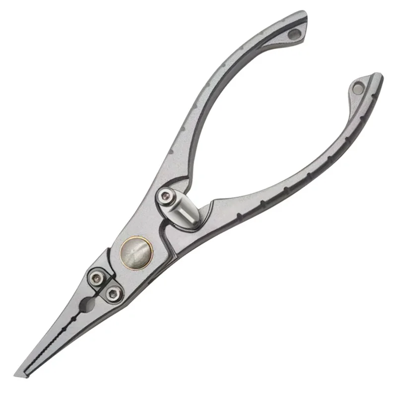 Alicates de pesca de acero inoxidable 420, tijeras multifuncionales para exteriores, Mini Alicates para señuelos - imagen 4