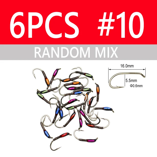 6PCS MIX SZ10