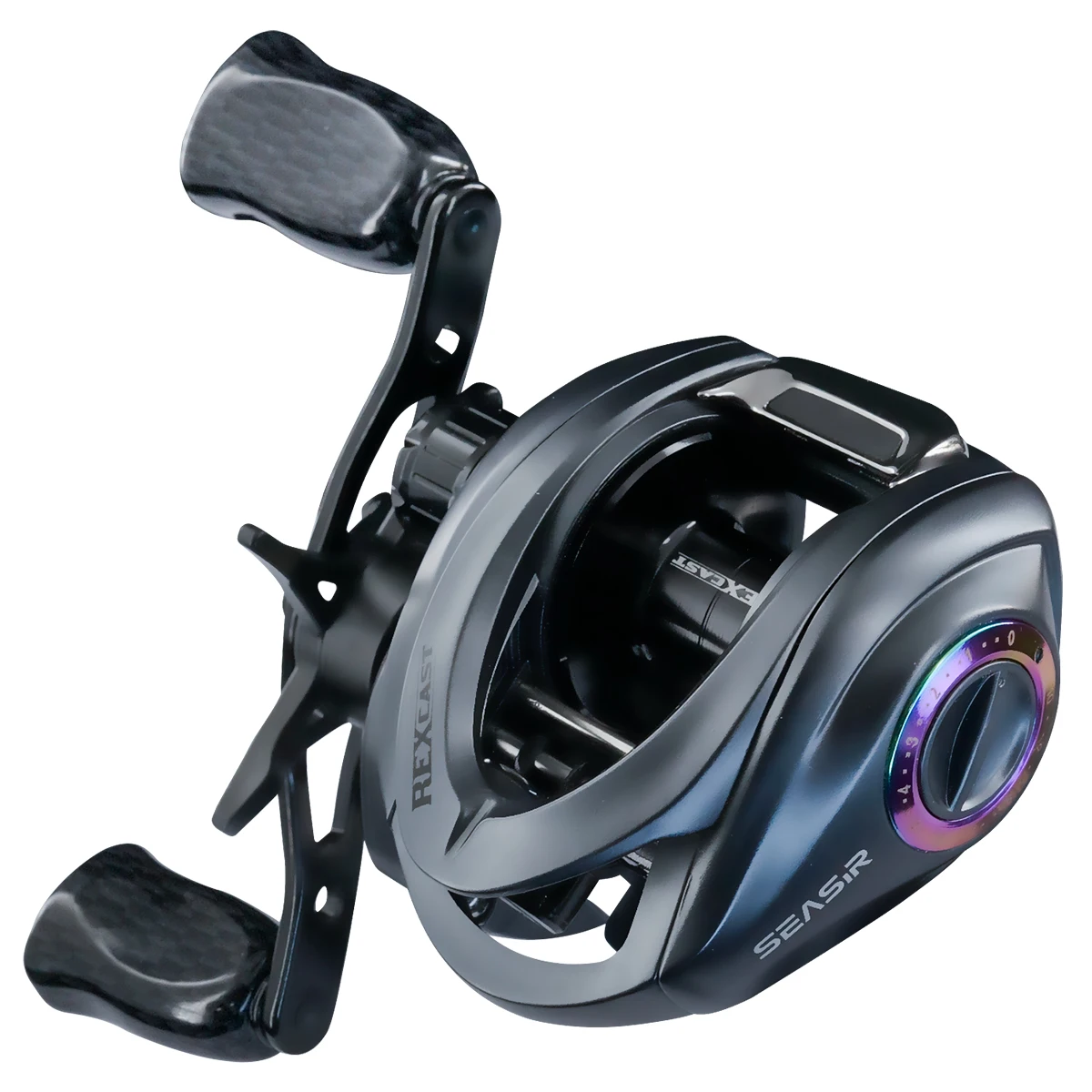 Carrete Baitcasting Seasir Rexcast – 12 kg arrastre, río y mar
