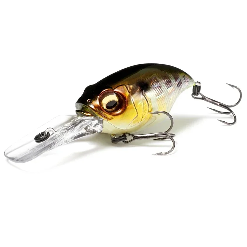 ALASICKA Japón cebo duro ruidoso 1 Uds 42mm 6g Topwater Crankbait Minnow señuelo de pesca flotante Mini manivela Wobbler señuelo de pesca - imagen 5