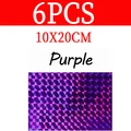 6pcs Purple