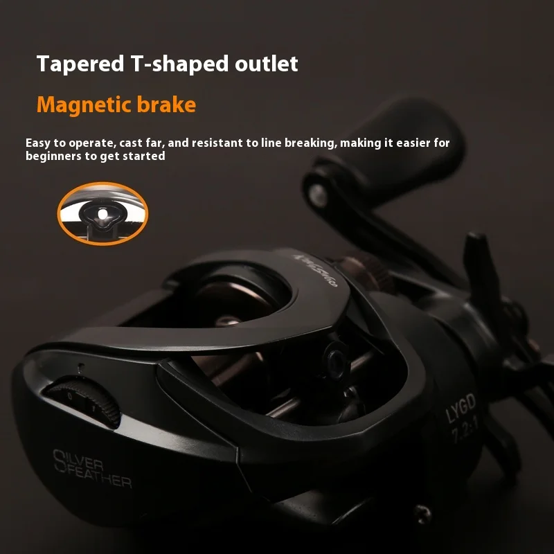 KINGSWORD 7,2: Carrete Baitcast 149G con freno 6kg - imagen 2