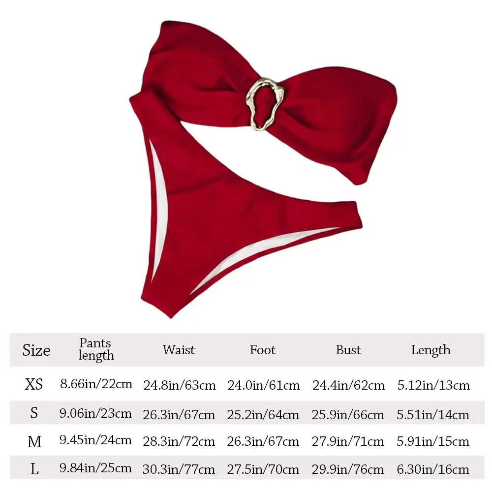 Bikini Bandeau Push-Up 2 piezas – Traje de baño verano - imagen 5