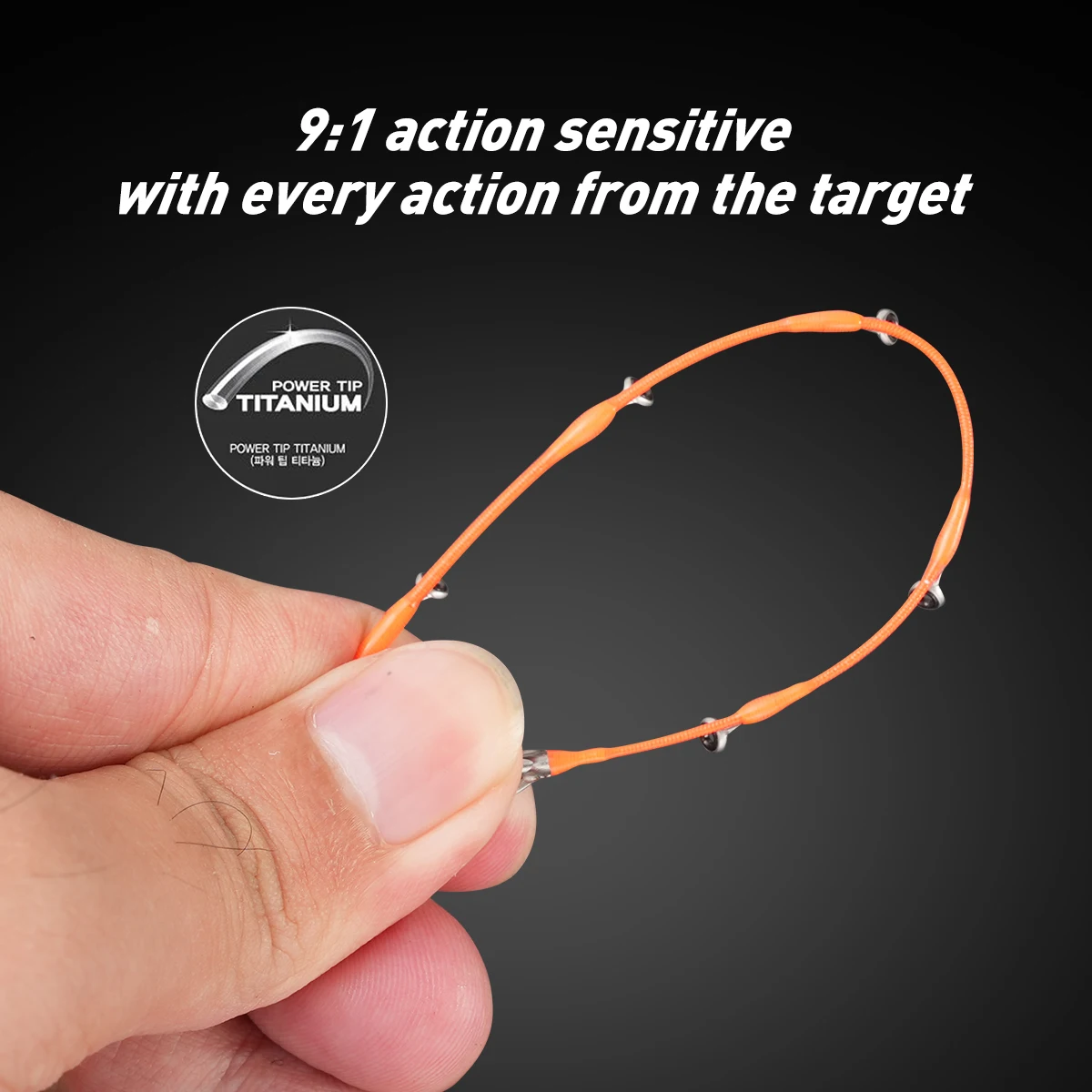 Caña de pescar de calamar Johncoo, potente acción 9:1, caña de pescar XUL de 1,58 m para sepia, caña de pescar de titanio - imagen 4