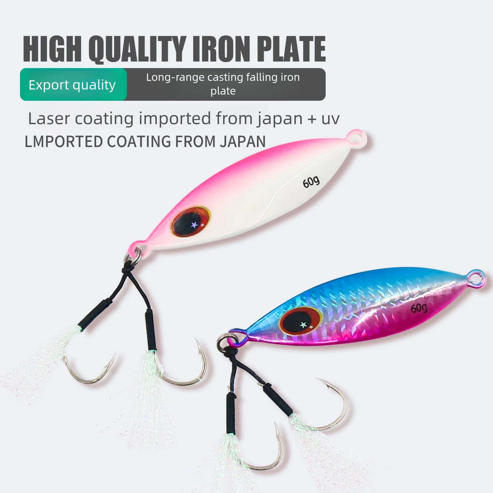 Señuelos de pesca de agua salada, 5 ~ 20g, cucharas, señuelos de Jigging, VIB, hundimiento, Señuelos de pesca de agua dulce para lubina, trucha, salmón - imagen 4