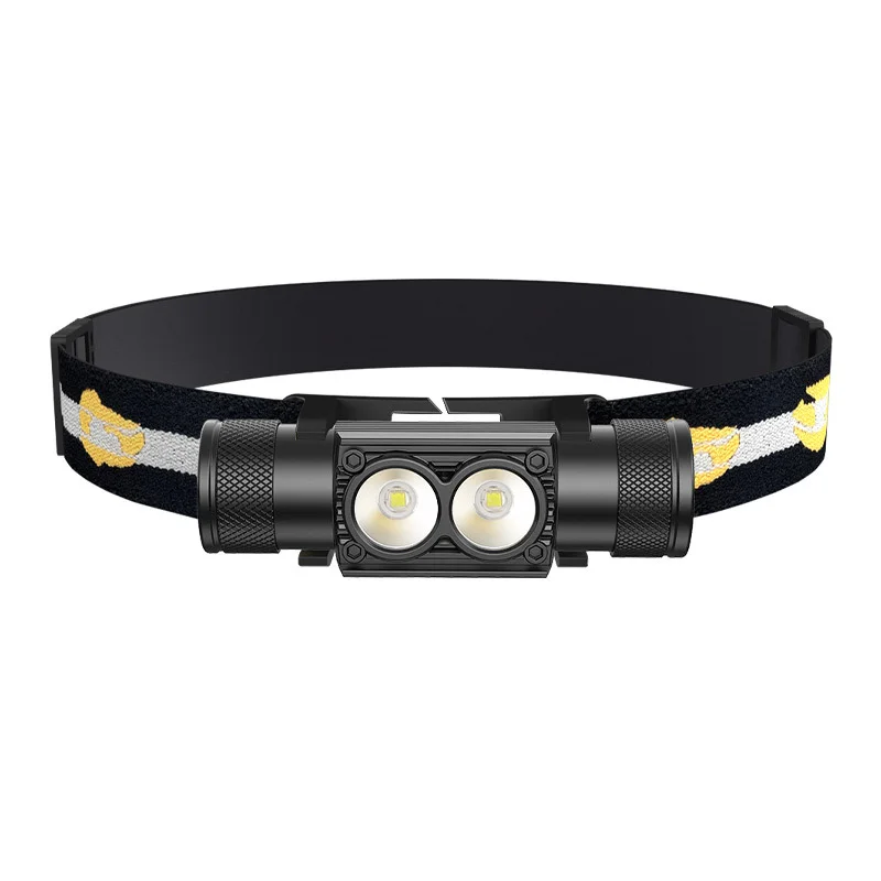Faro frontal H25S recargable – Doble LED SST40 para pesca nocturna - imagen 2