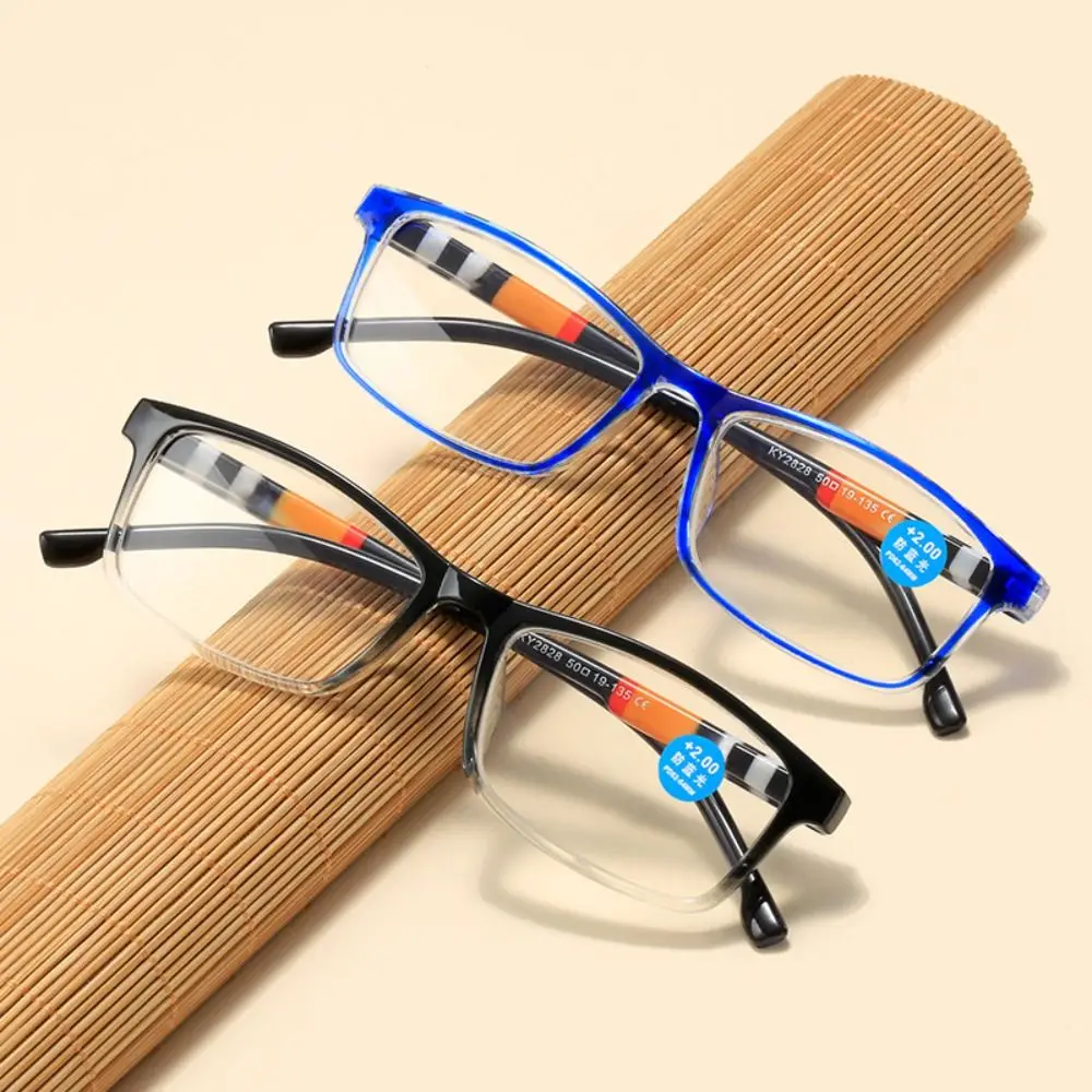 Gafas de lectura con montura ultraligera, elegantes, Vintage, antiluz azul, protección ocular a la moda