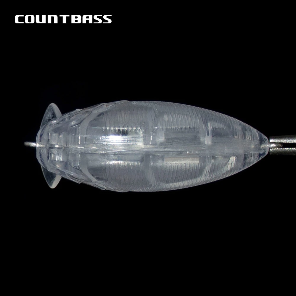Countbass 10 Uds sistema magnético señuelos duros en blanco 50mm/2 "7g/0,24oz cebo de pesca flotante sin pintar, Crankbait, Wobbler - imagen 5