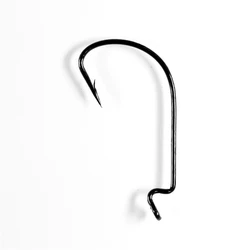 Anzuelos Worm de Vástago Largo con Gap Ancho para Pesca con Vinilo