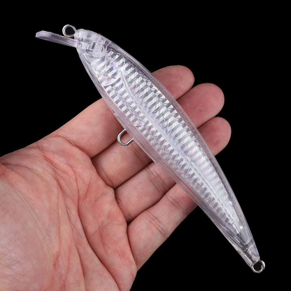 Chan'sHuang-Cebo en blanco sin pintar, 10 piezas, 16cm, 38g, alambre de pececillo láser, resiste el cuerpo, señuelo de pesca de mayor tensión - imagen 5