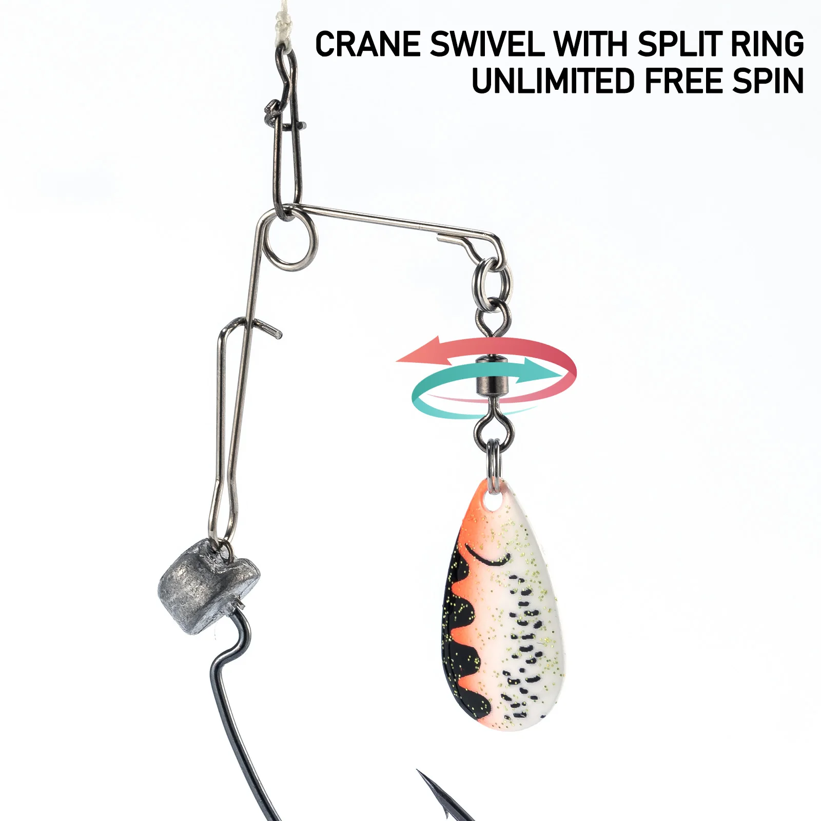 Spinnerbait Colorado – Señuelo Walleye para lubina